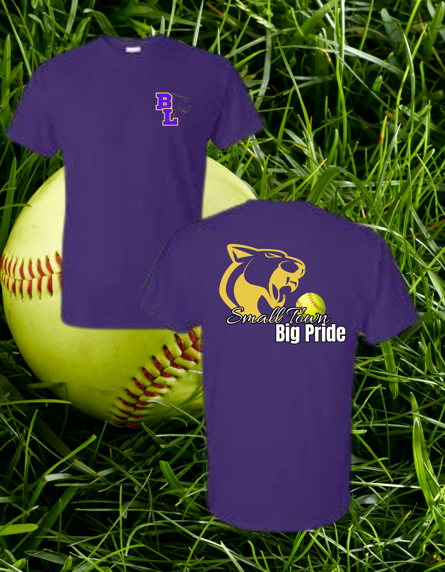 Batesburg Softball Full Back T Shirt*