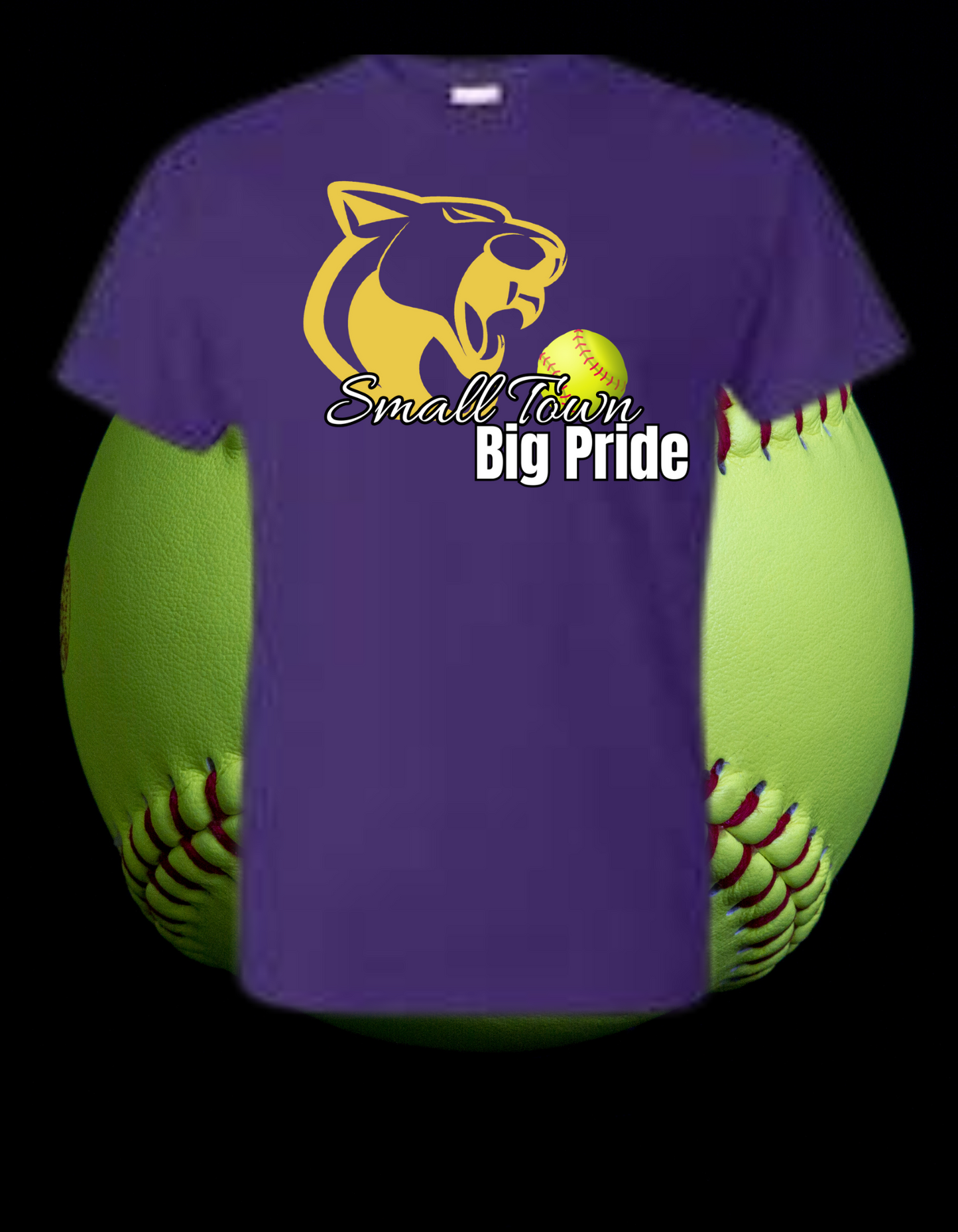 Batesburg Softball Full Front T Shirt*