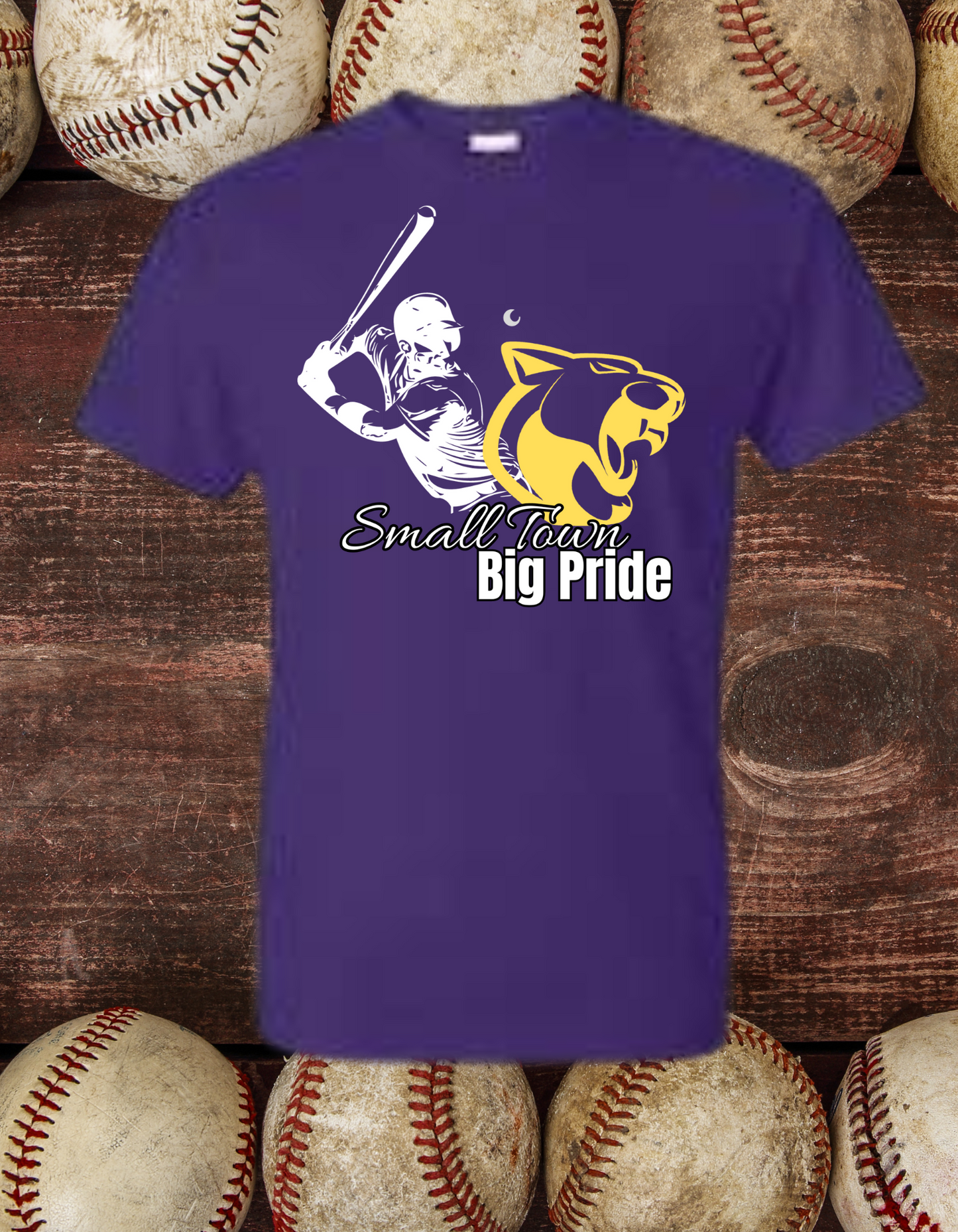Batesburg Baseball Full Front T Shirt*