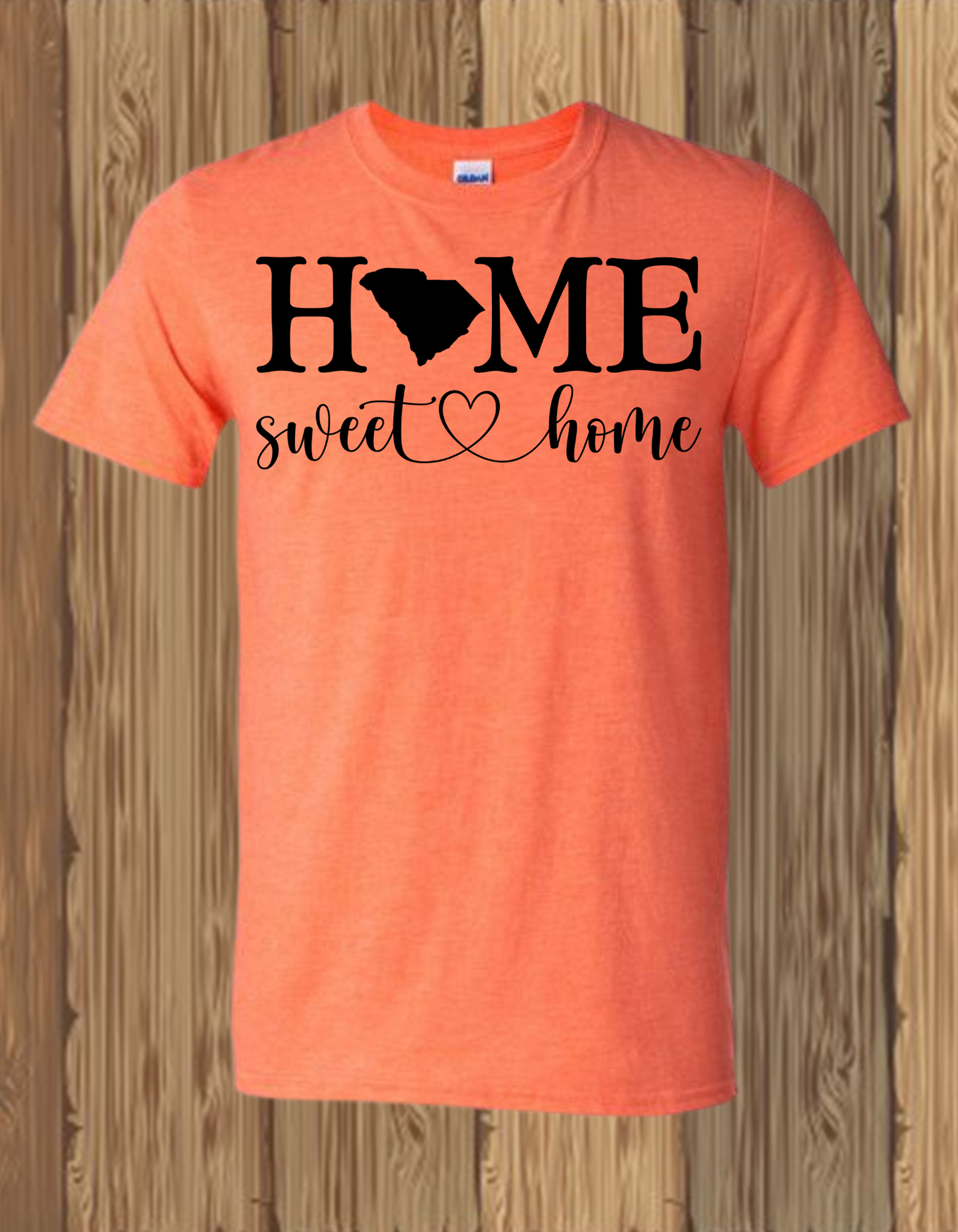 Sweet Home SC Short Sleeve Tee/Heather Orange*