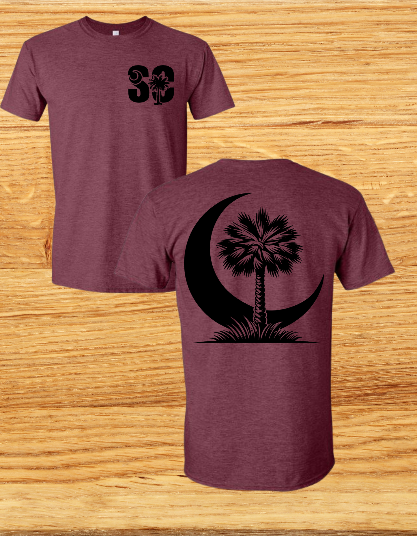SC Short Palmetto Moon, Heathered Maroon*
