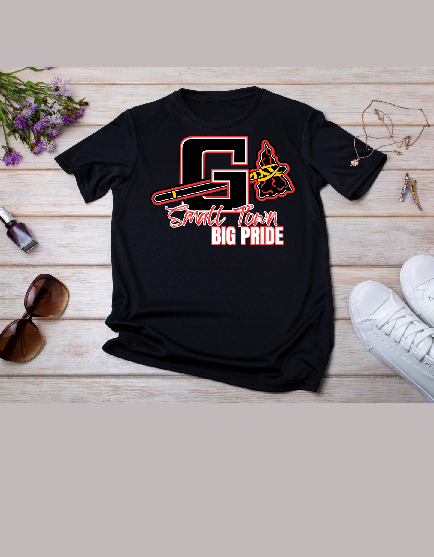 Gilbert Front Only Small Town Big Pride Tee