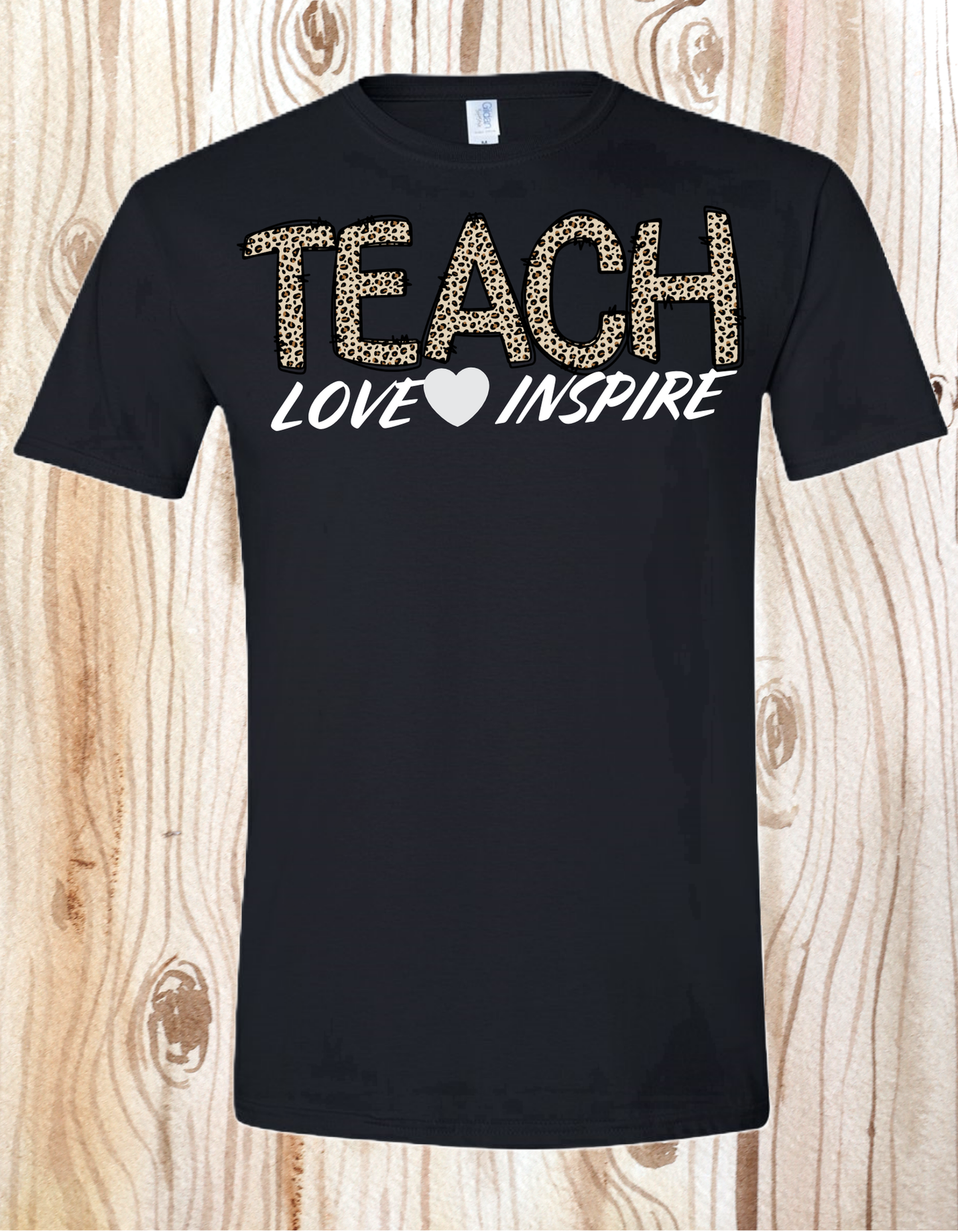 Leopard Teacher Tee