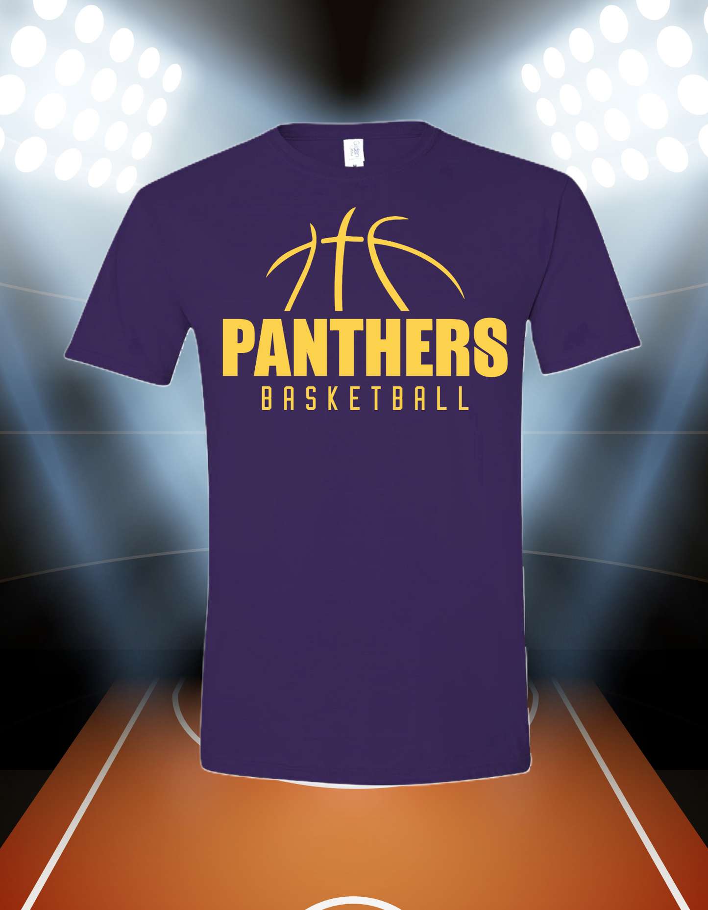 Panthers Basketball Silhouette*