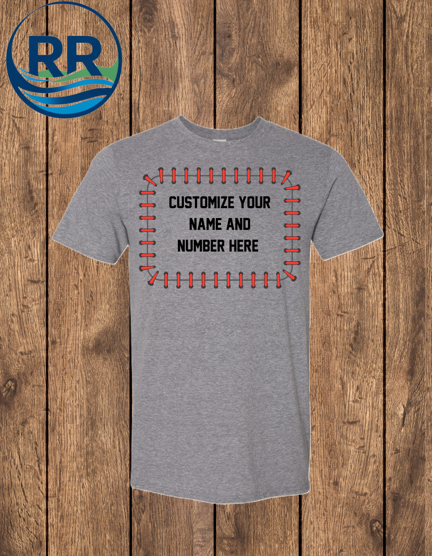 Custom Baseball Tee
