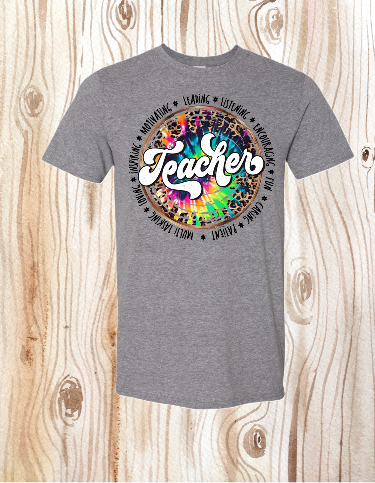 Perfect Color Teacher Circle Tee