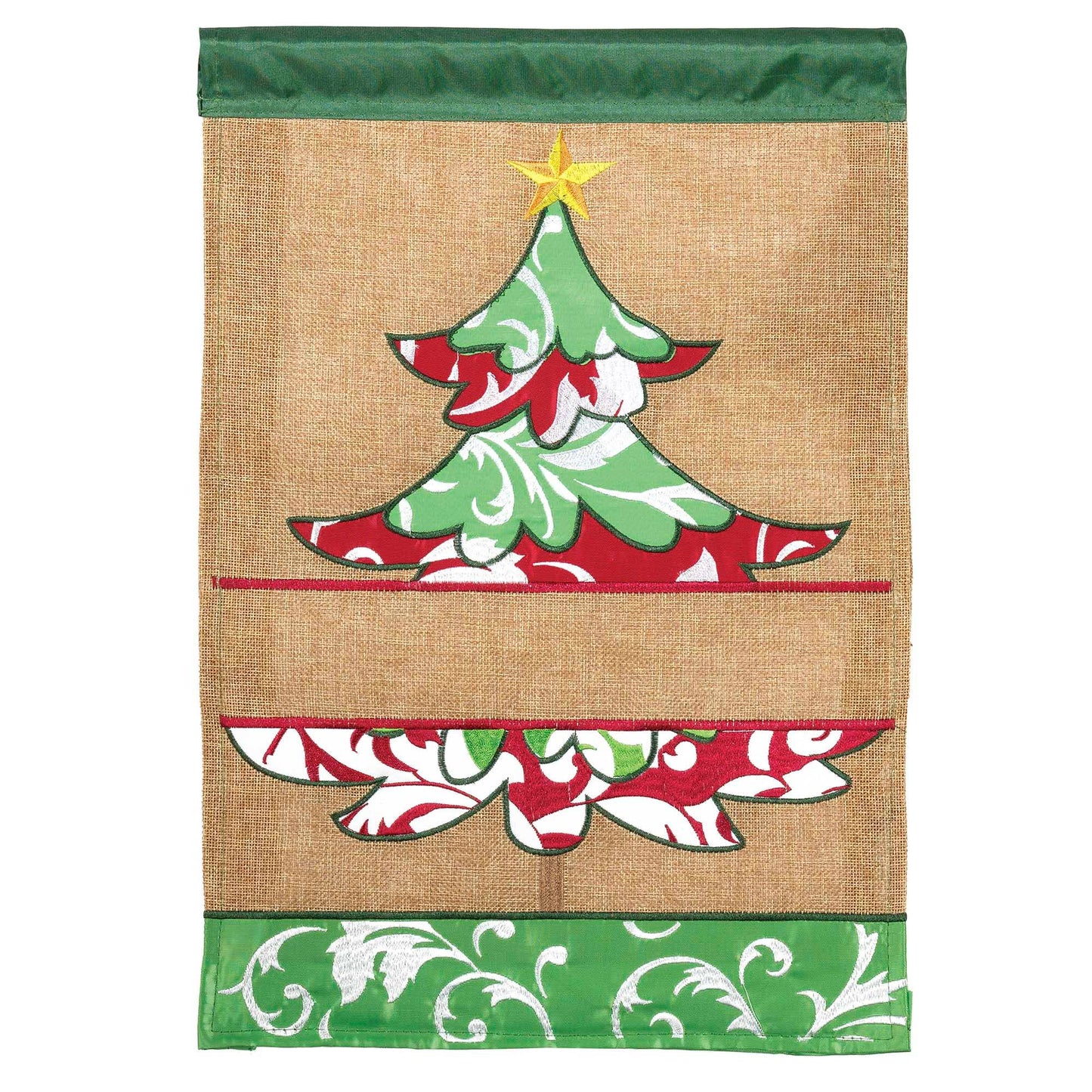 Garden Flag: Christmas Tree*