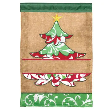 Christmas Tree Garden Flag*