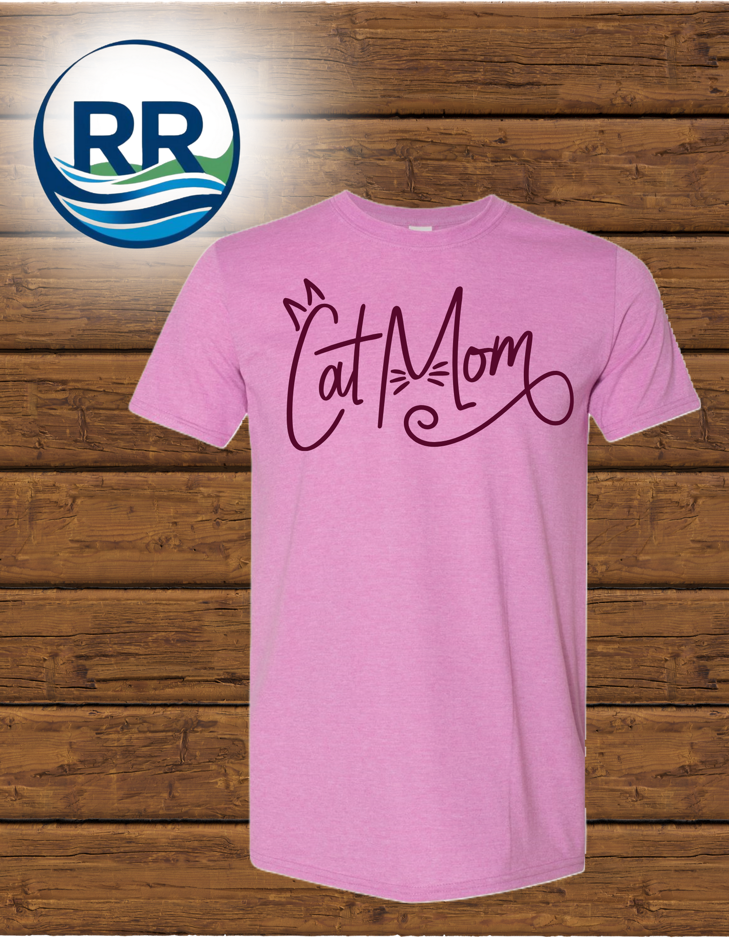 Heathered Orchid Cat Mom