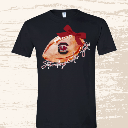 Saturdays in the South Front Only Gamecock Tee