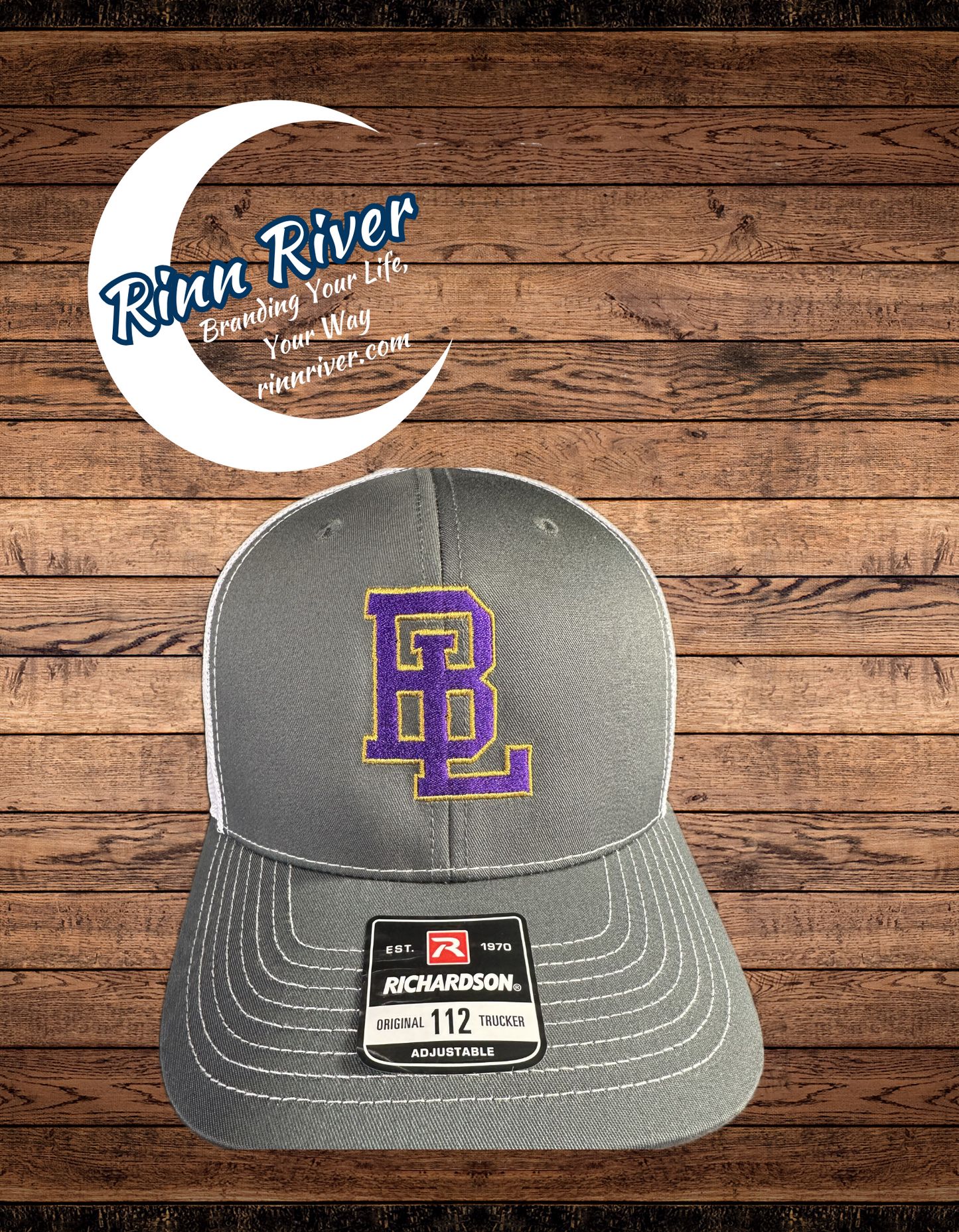 Richardson 112 Batesburg-Leesville: Charcoal/White
