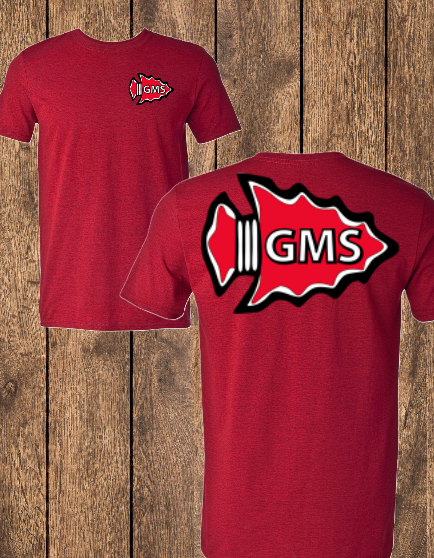 Gilbert Middle School Tee Front and Back