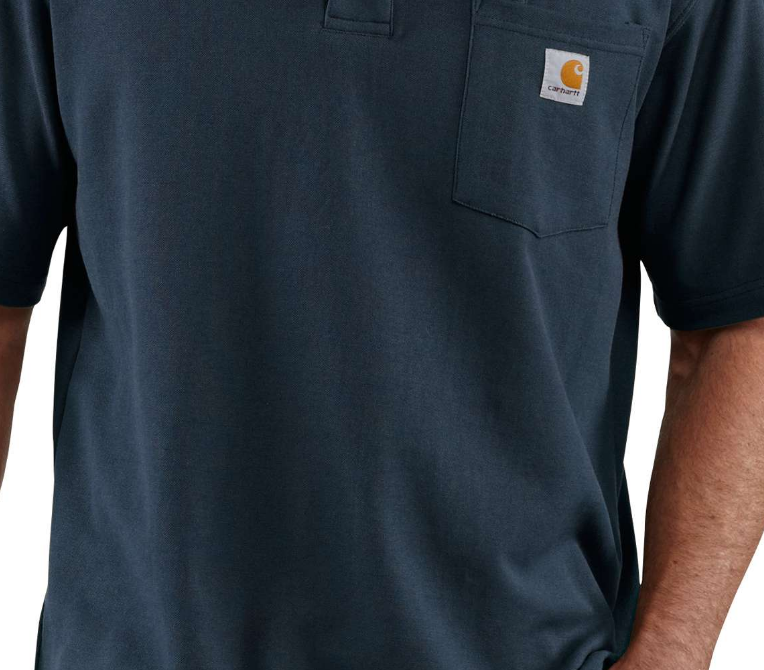Carhartt Loose Fit Pocket Polo: Embroidery*