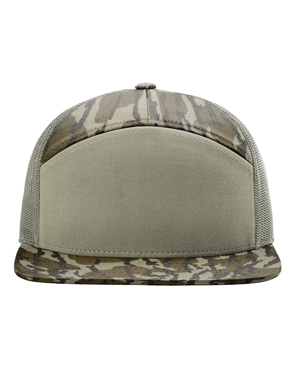 Patch: Richardson 168P -Printed 7 Panel Trucker Hat