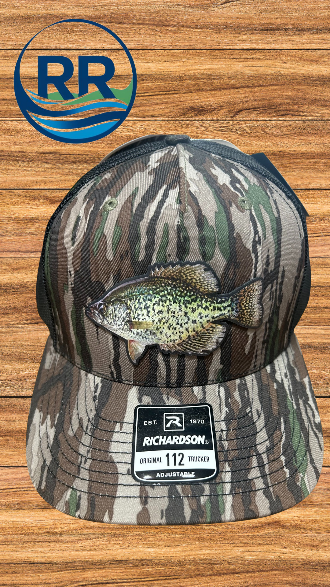 UV Patch Richardson 112PFP Trucker Cap: Crappie*