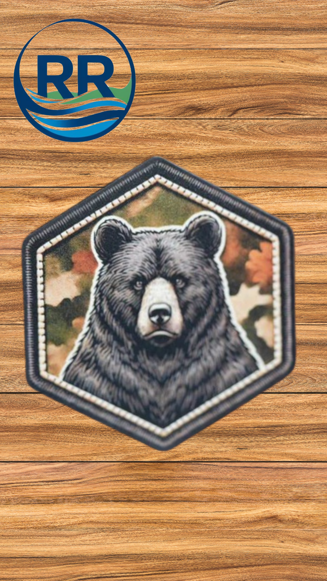 UV Patch Richardson 112 Trucker Cap: Bear*