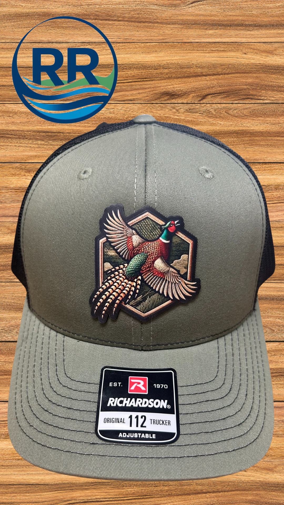 UV Patch Richardson 112 Trucker Cap: Pheasant*