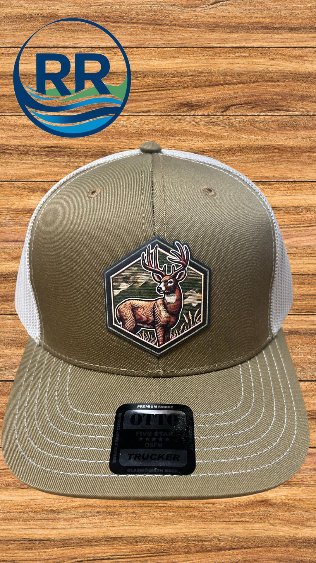 UV Patch Otto Trucker Cap: Whitetail Deer*