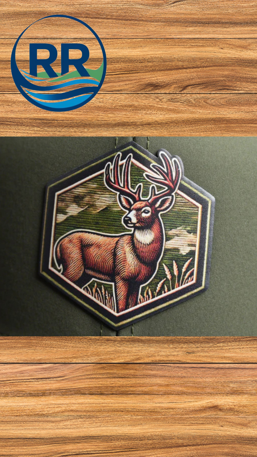 UV Patch Richardson 112P Trucker Cap: Whitetail Deer*