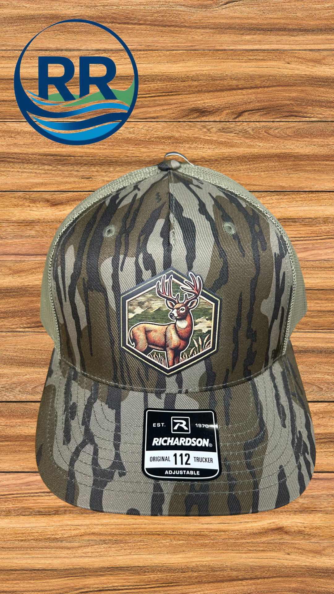 UV Patch Richardson 112P Trucker Cap: Whitetail Deer*