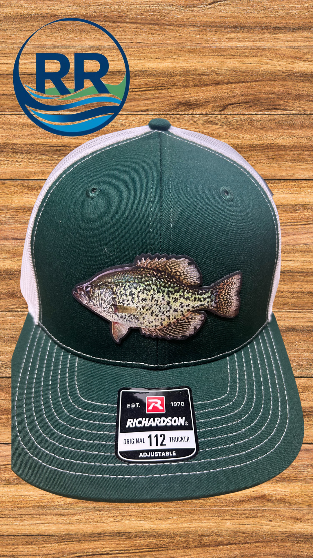 UV Patch Richardson 112 Trucker Cap: Crappie*