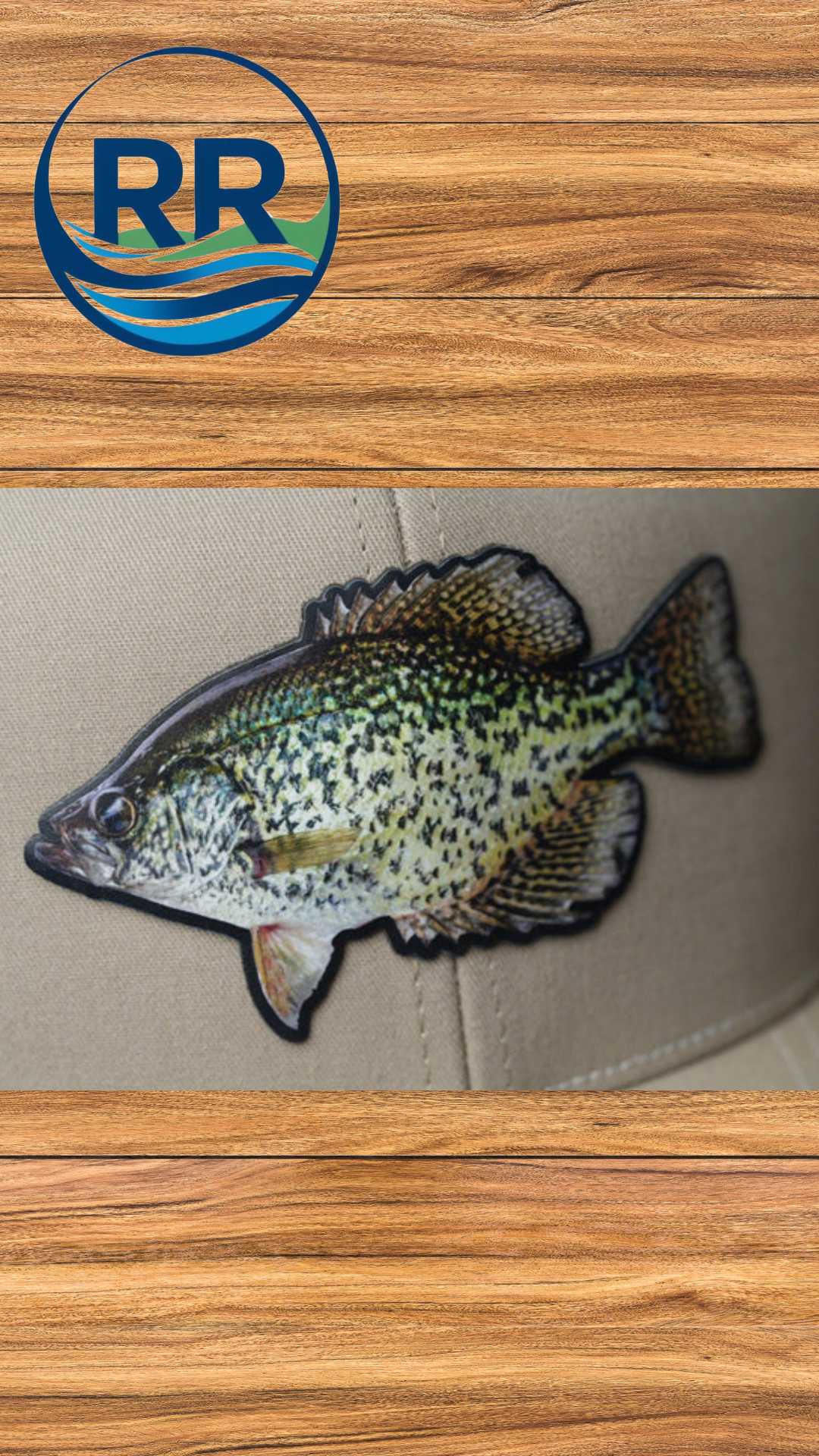 UV Patch Richardson 112 Trucker Cap: Crappie*