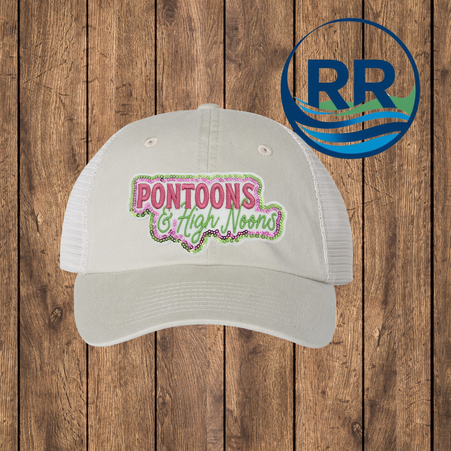 Pontoons Patch Cap, Stone/ Stone