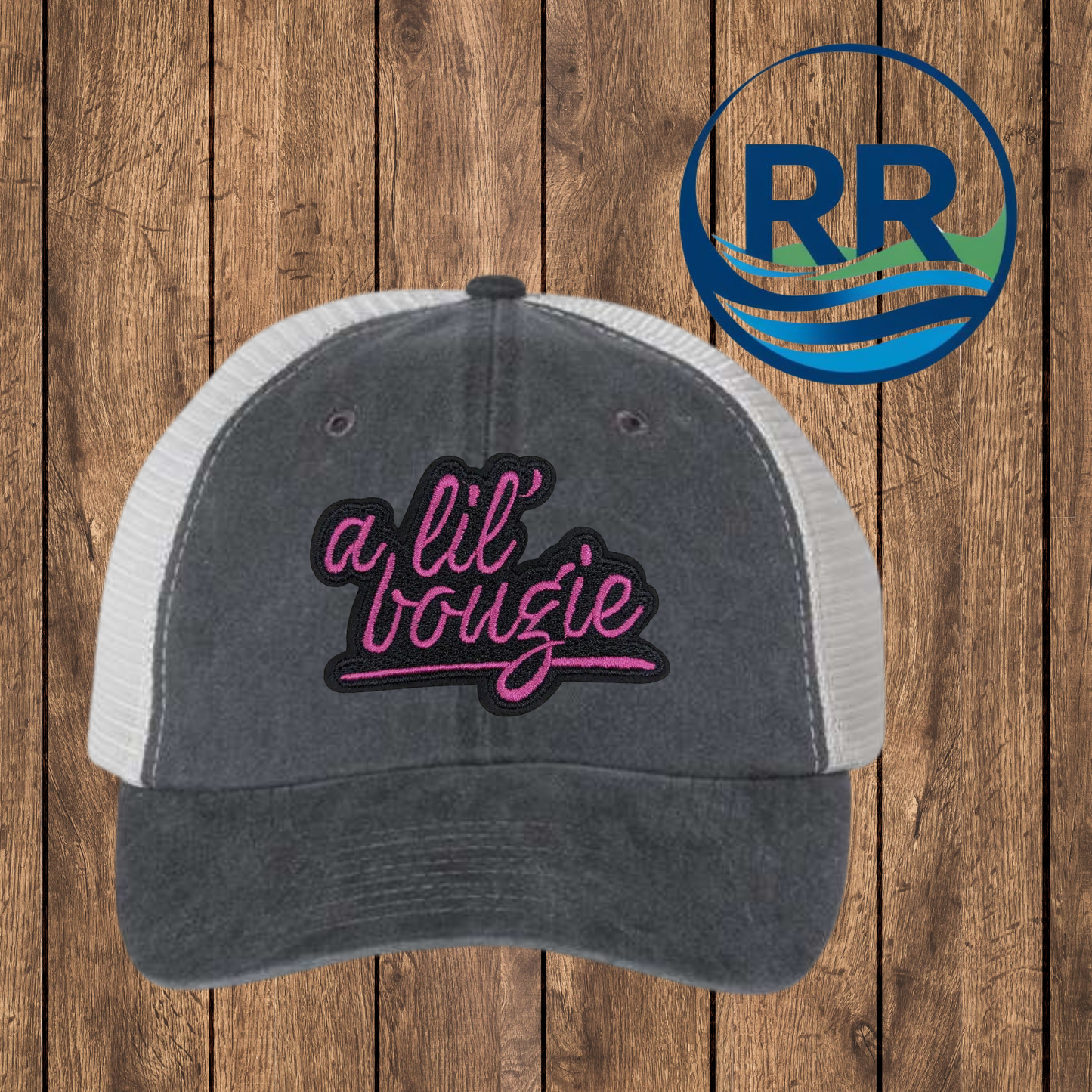 A Lil' Bougie Patch Cap, Black/ Stone