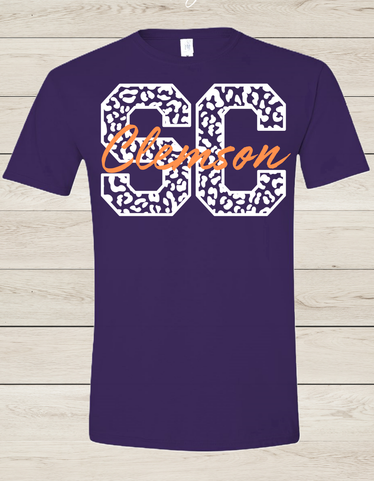 SC Leopard Clemson T Shirt*