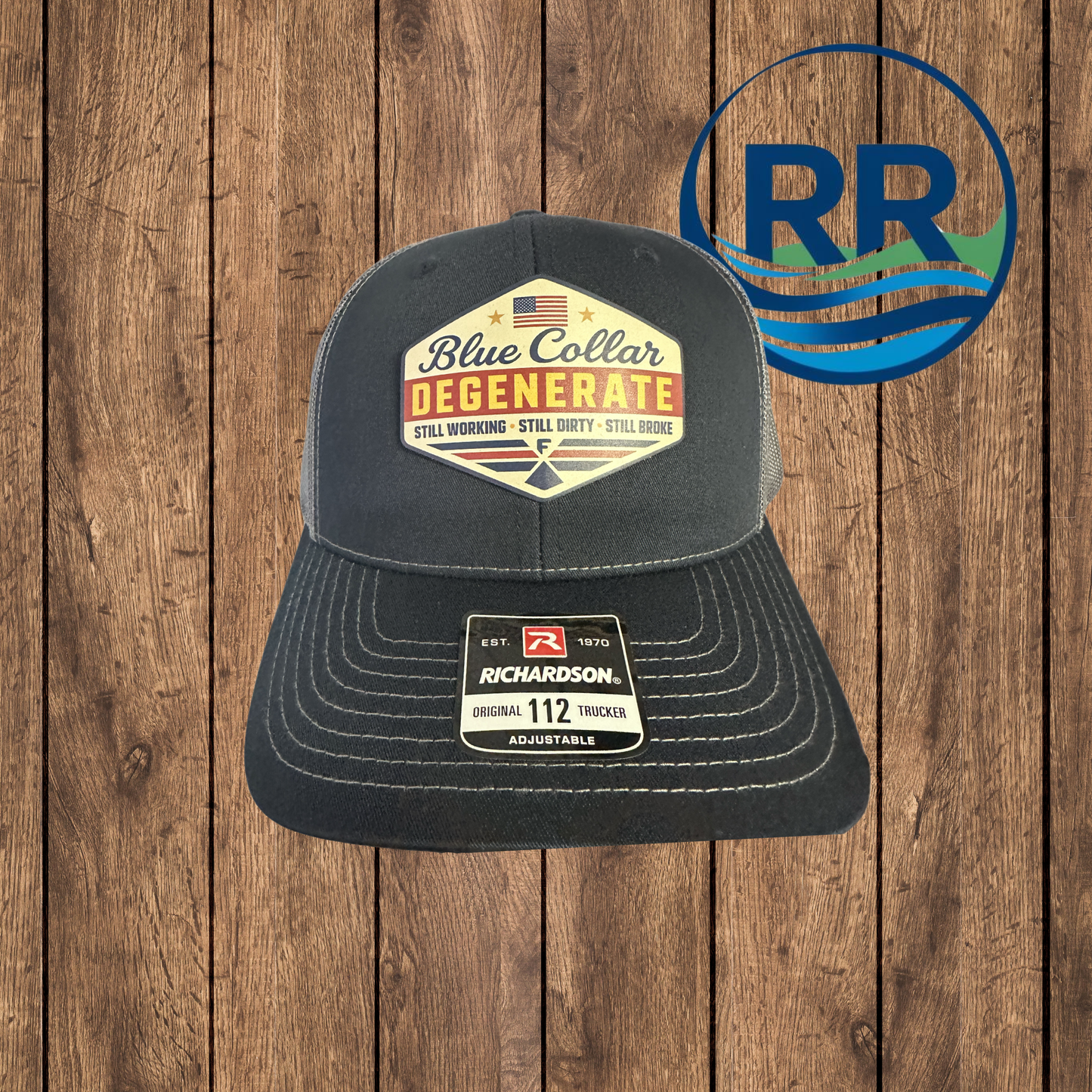 Degenerate Hat: Navy/Charcoal