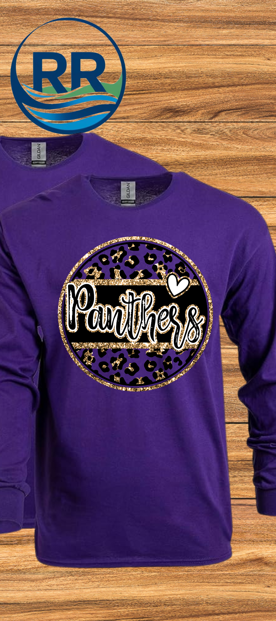 Glitz Panthers Long Sleeve T Shirt*