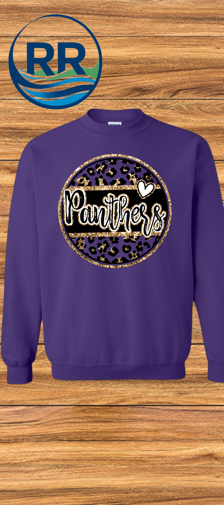 Glitz Panthers Crewneck Sweatshirt*