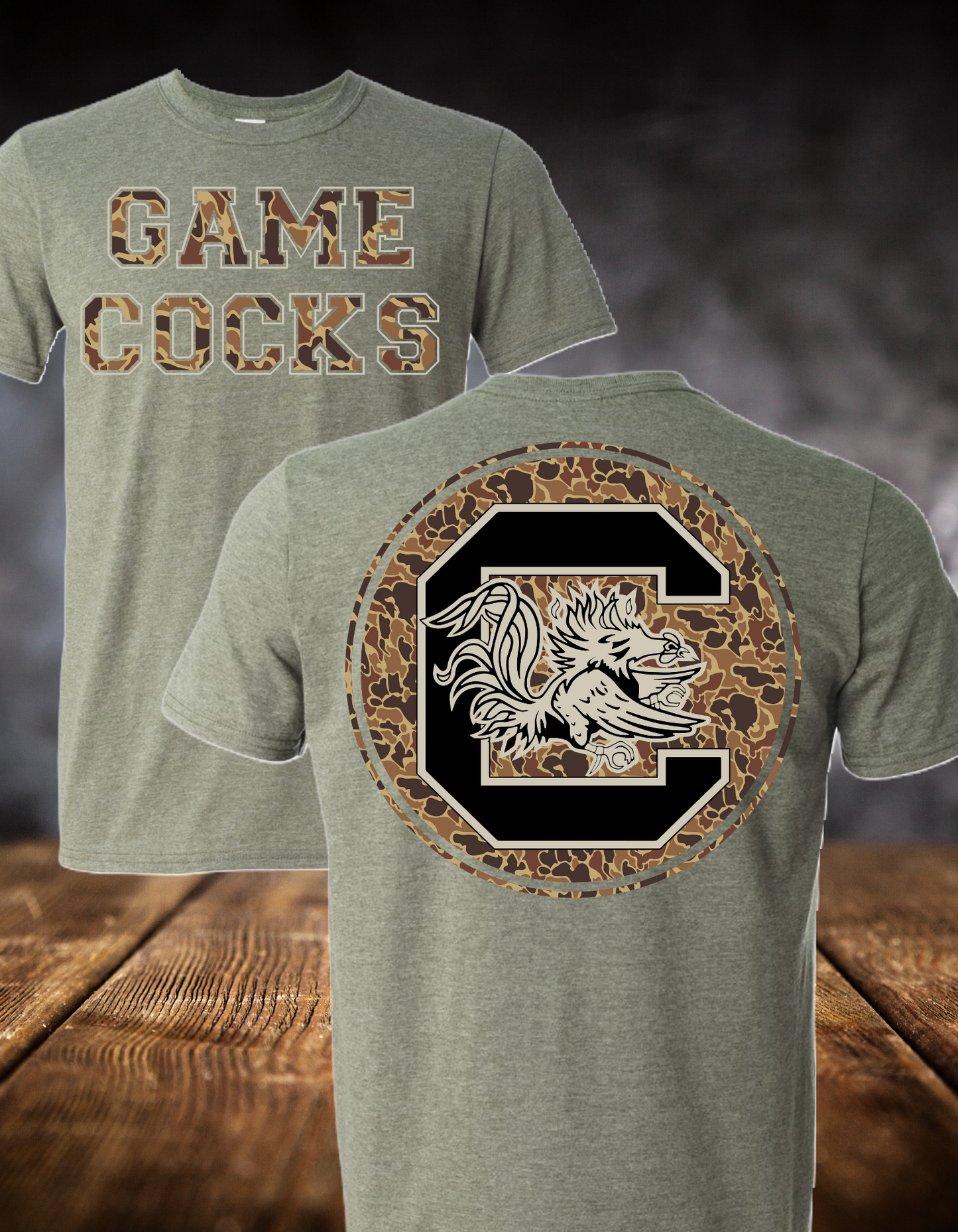 Gamecocks Camouflage Tee
