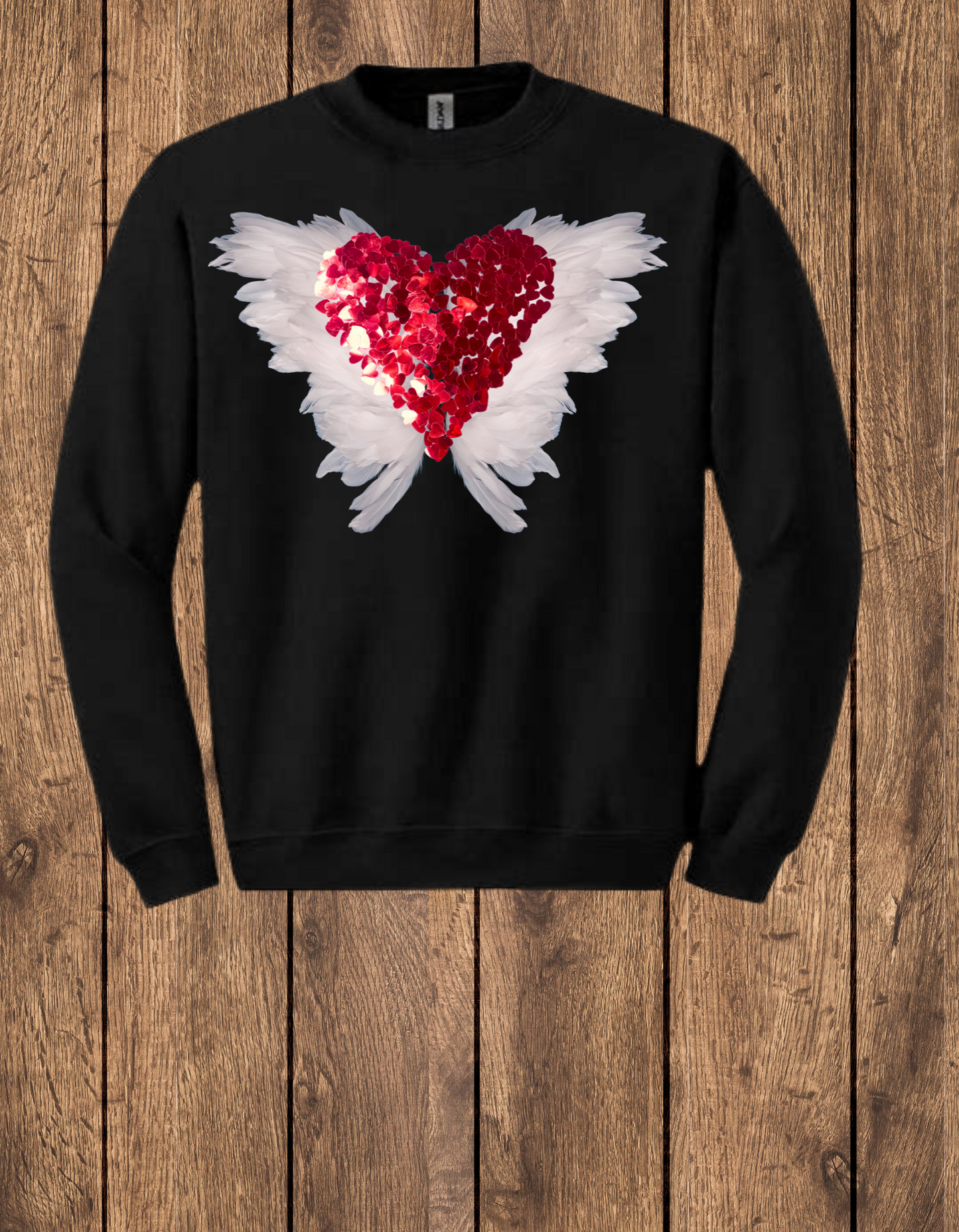 Sequin Heart with Wngs