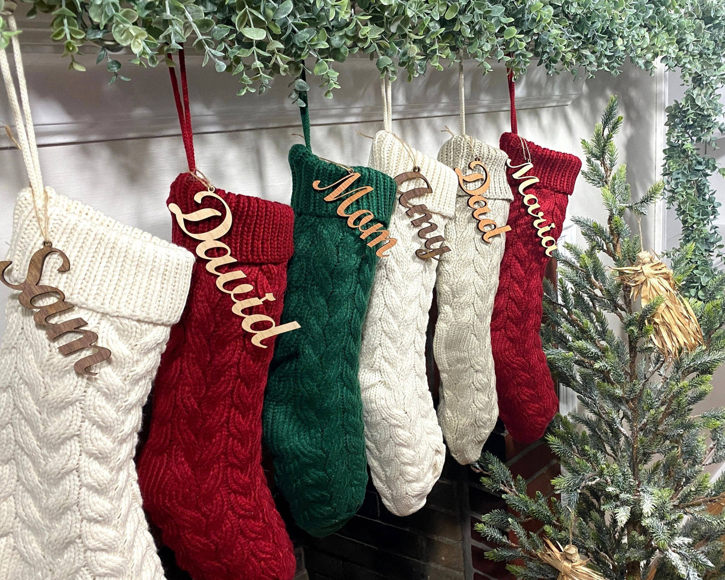 Solid Cable Knit Stocking*