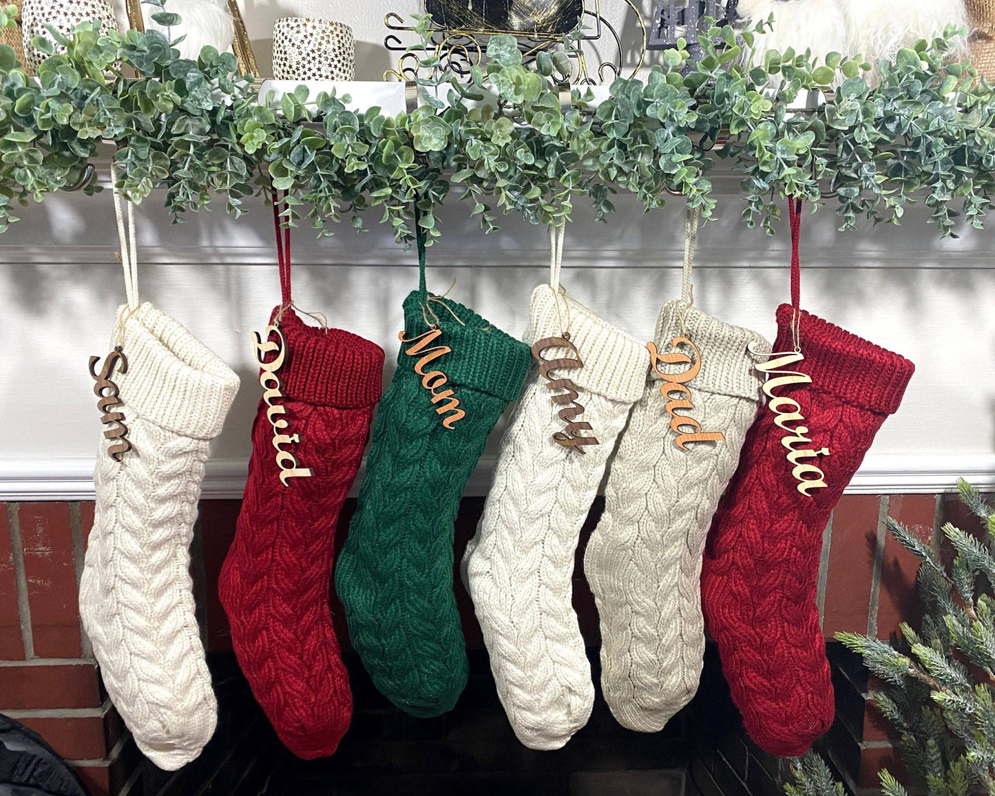 Solid Cable Knit Stocking*