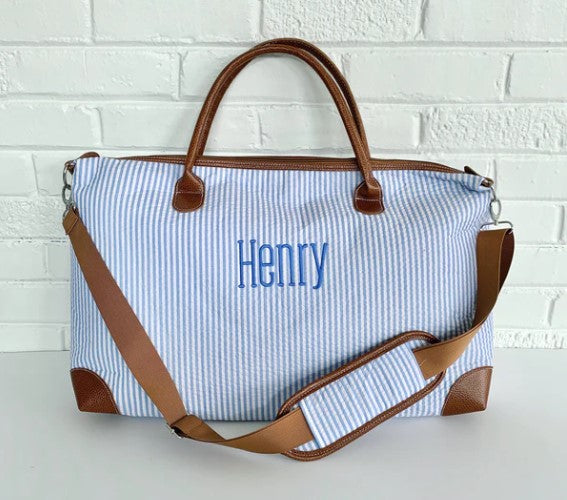 Seersucker Weekender*