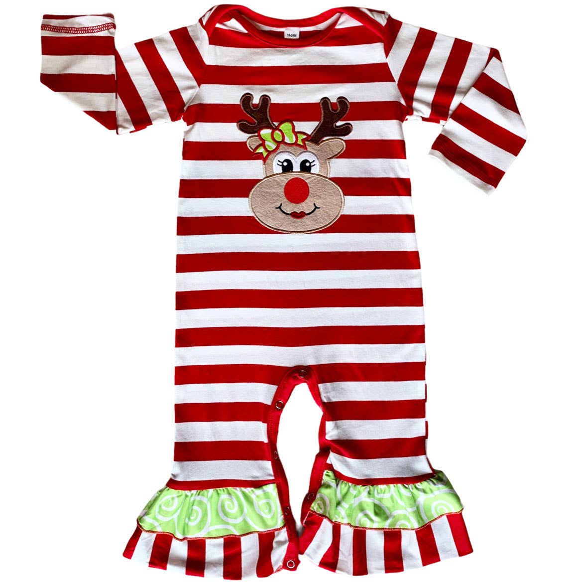 Rudolph Girls Romper*