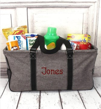Steel Gray Market Tote*