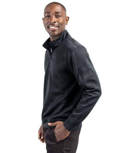 Clique Men's Lift Performance Quarter Zip: Black