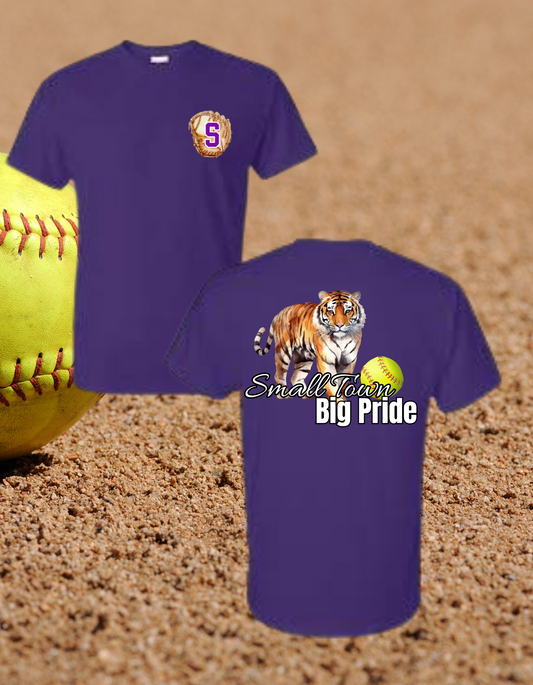 Saluda Softball Full Back T Shirt*