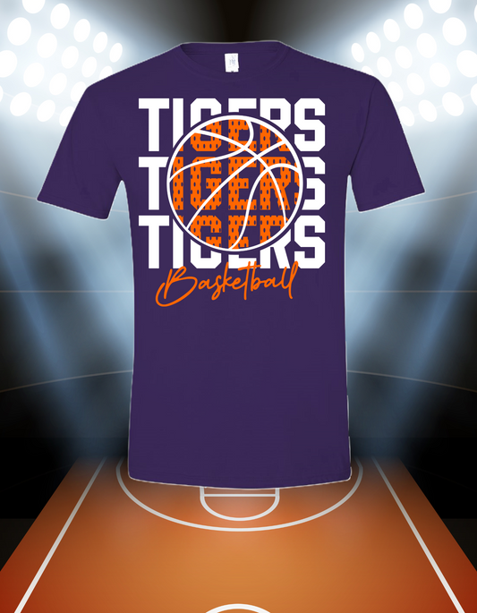 Tigers Basketball Game Day T