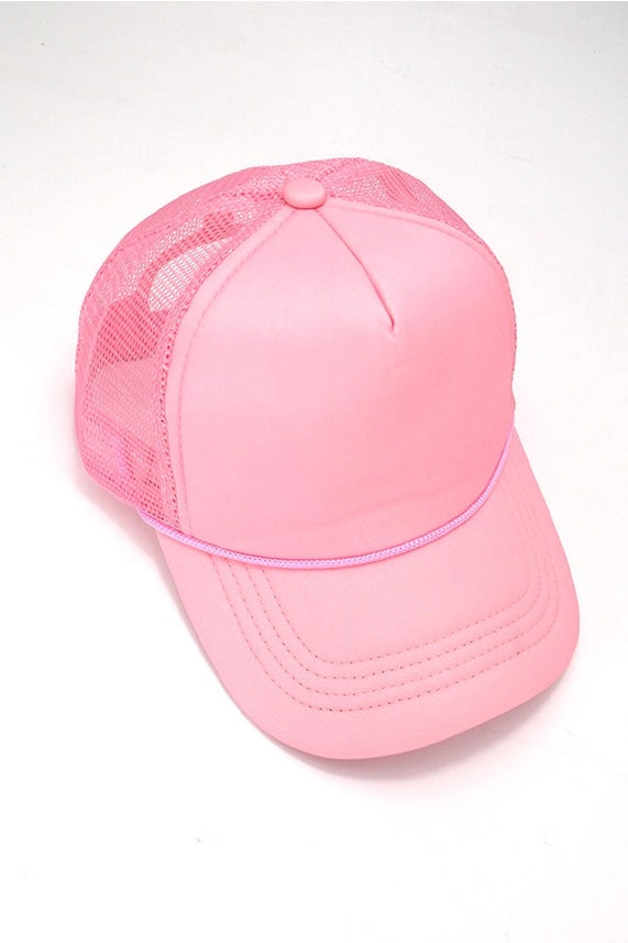 Darlin' Puff Cap, Light Pink