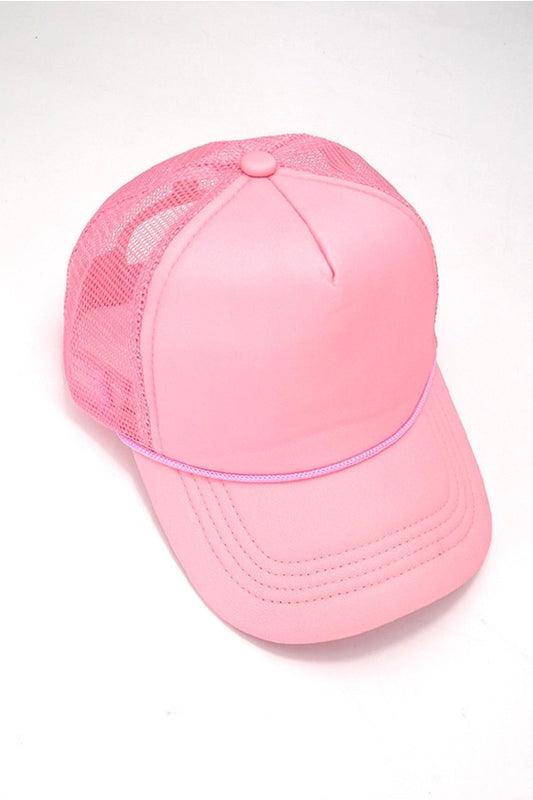 Darlin' Puff Cap, Light Pink
