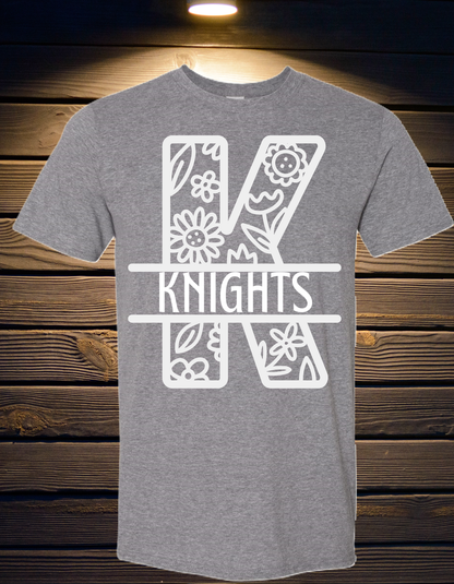 WKA Floral Knights Tee