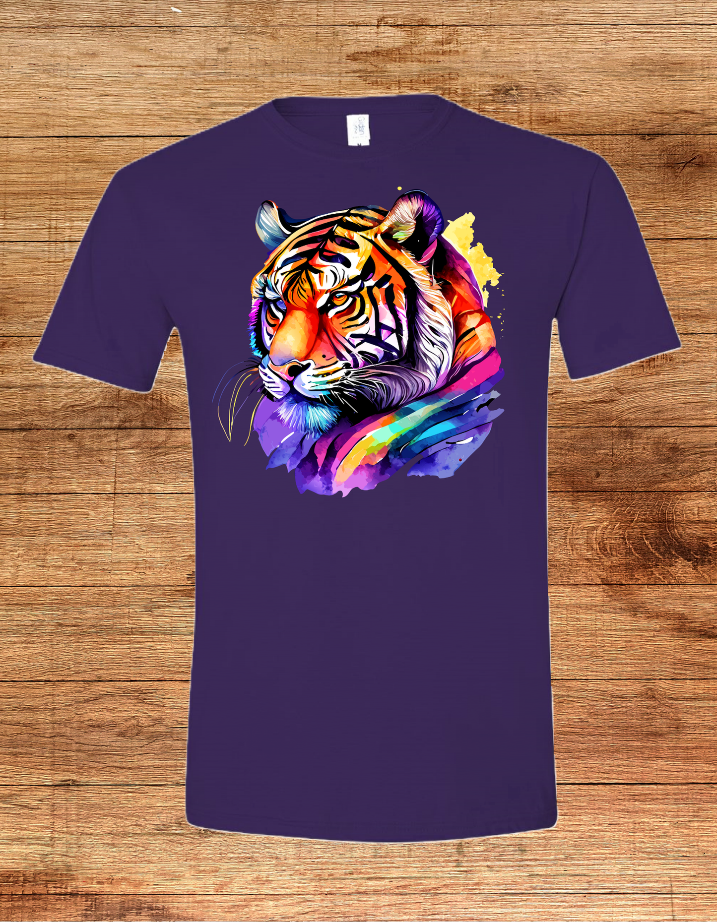 Color Wave Tiger Tee