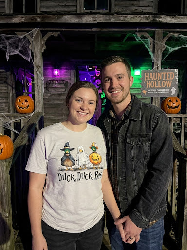 Duck Duck Boo T: Ice Grey