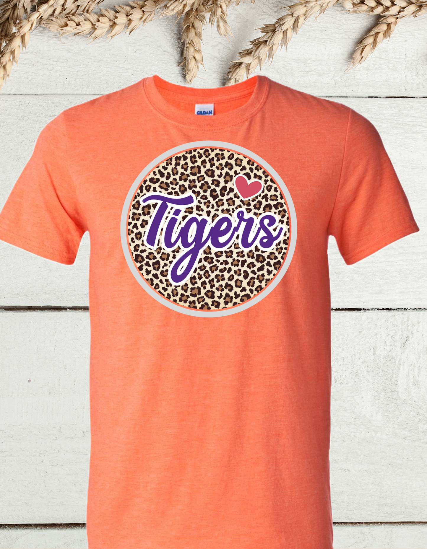 Leopard Circle Tiger Tee