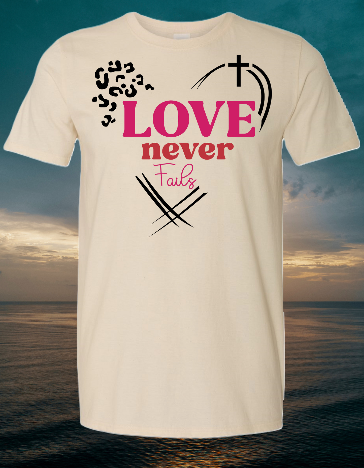 Love Never Fails Tee