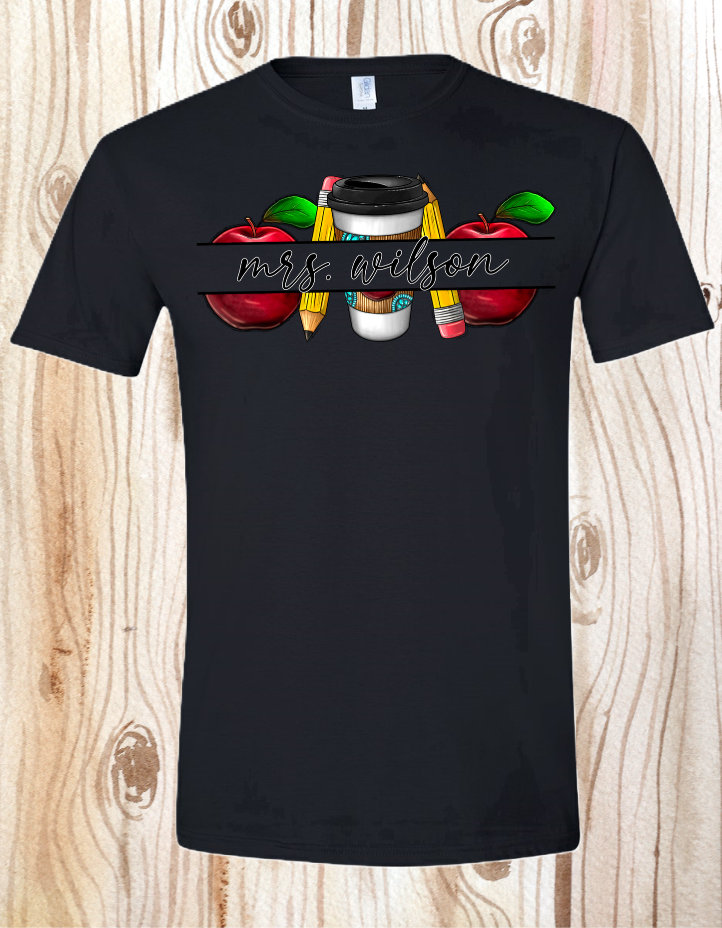 Custom Apple Tee